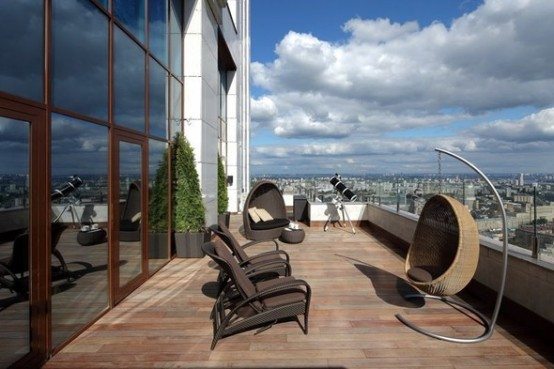 Luxury penthouse apartment Moscow 1