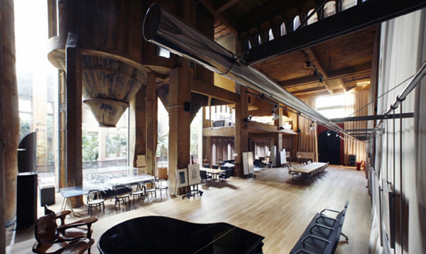 ricardo bofill converted cement factory