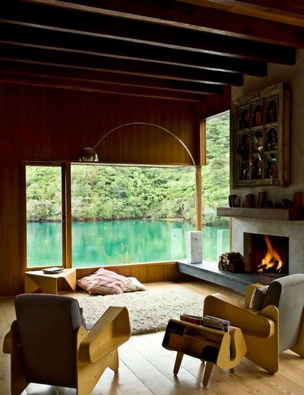 classic fireplace