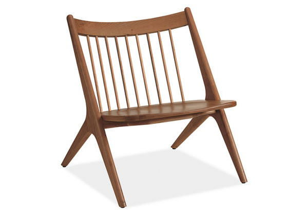 Oskar Lounge Chair – sculpted wood 5