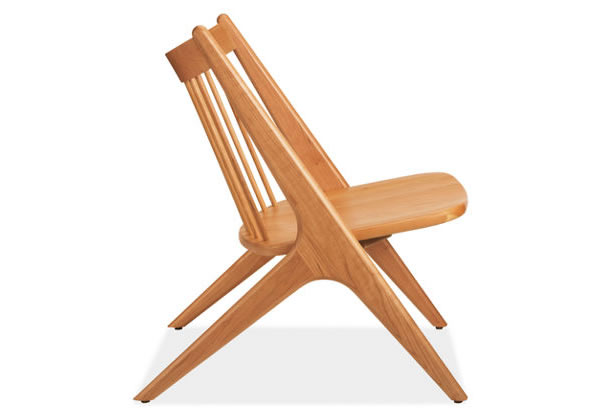 Oskar Lounge Chair – sculpted wood 9