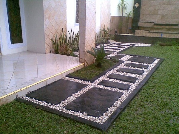 Footpath as Flowerbed