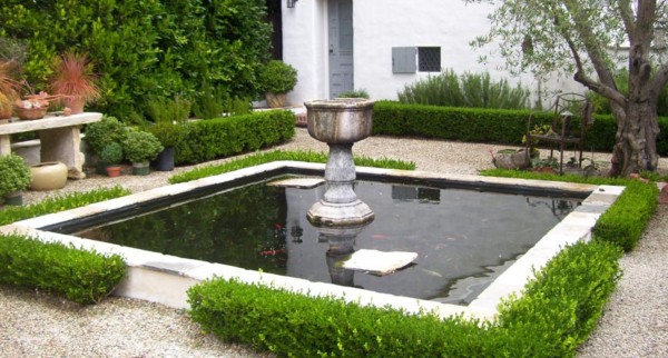 Square Koi Pond