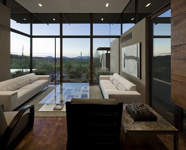 Desert Modern Living Room with Golf Course Views – Sonoran 13