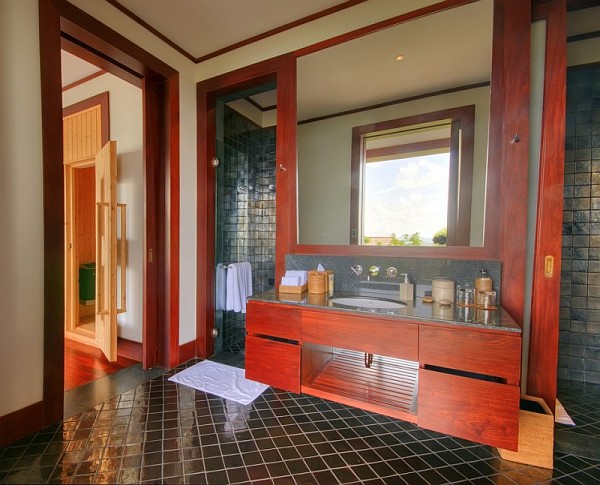 Thai Luxury Seaside Villa – bathroom design