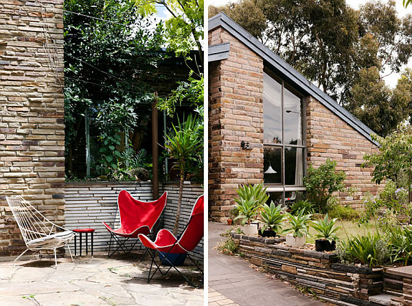 Melbourne vintage house 10 – stone exterior details
