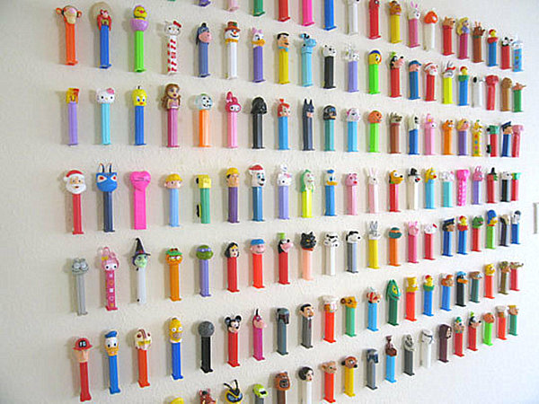 Pez dispenser collection