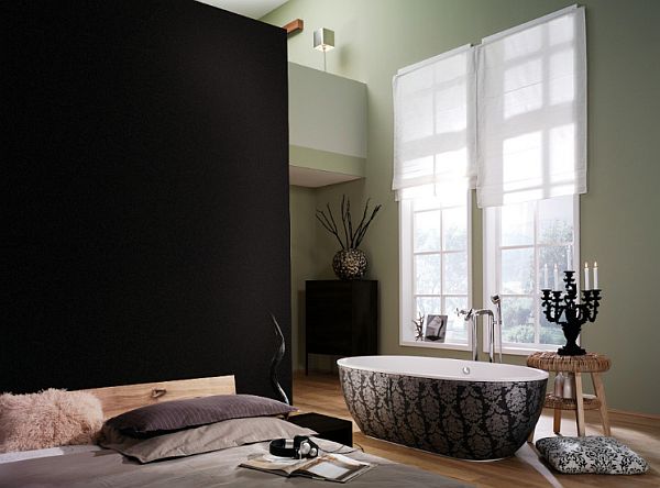 luxury bath and master bedroom – no barriers