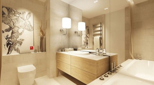 cream bathroom decorating design ideas