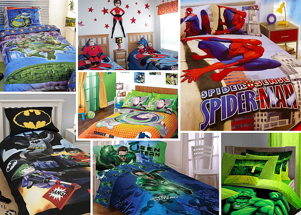 superhero inspired bedrooms bedding sheets