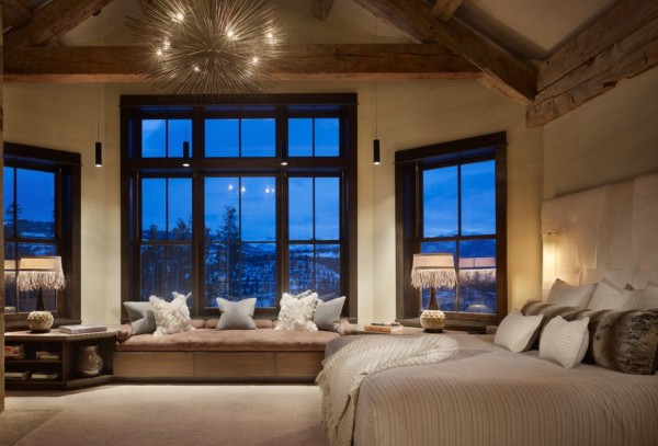 coordinated bedroom for fall pillows