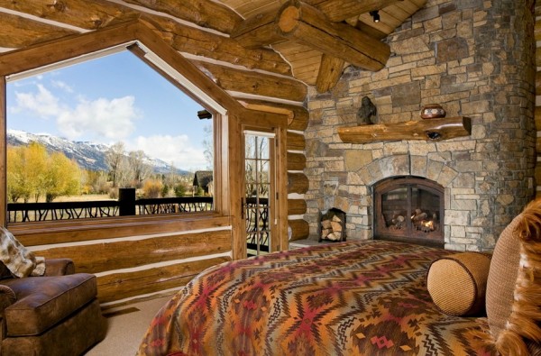 mountain inspired fall bedroom