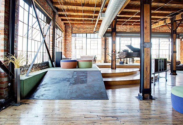 penthouse – industrial feel