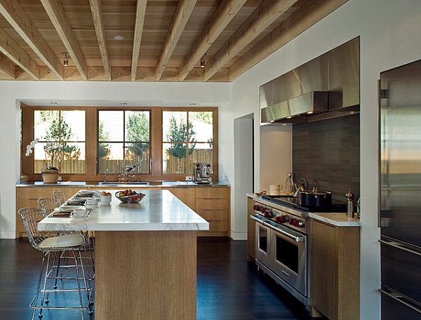 Sleek Scandinavian kitchen design