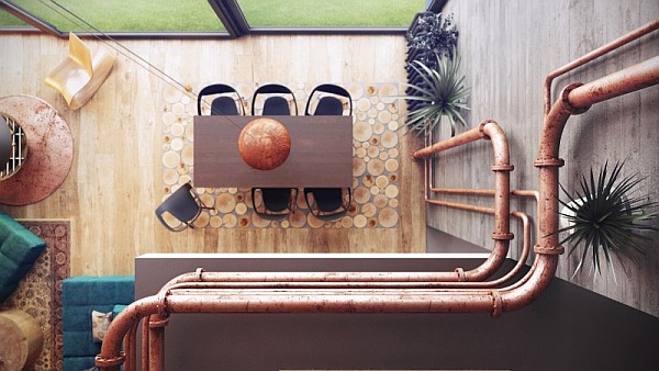 decorating with pipes