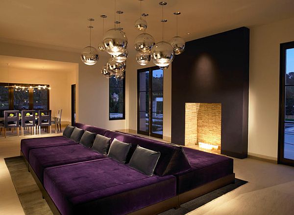 stylish rec room