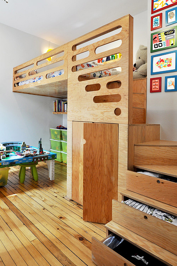 Custom-made modern kids bedroom furniture