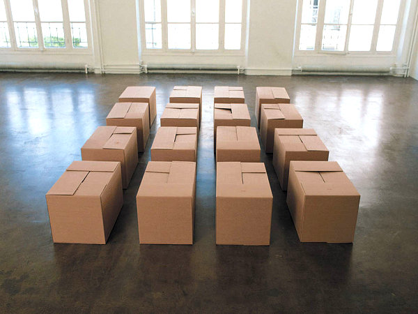 Cardboard boxes