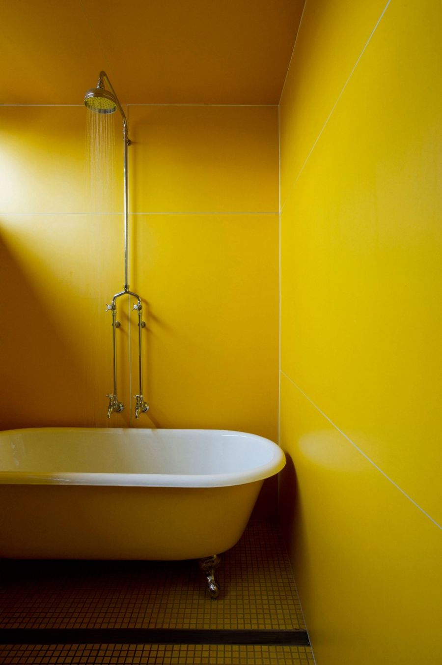 Beautiful bathroom in Yellow