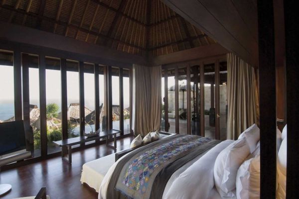 Interiors are a fusion of the west and the east!