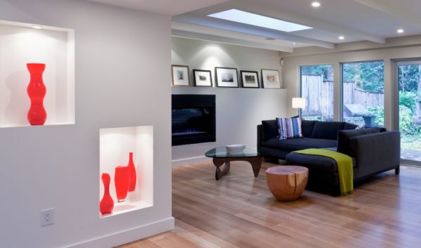 The elegant coffee table works with pretty much any design style