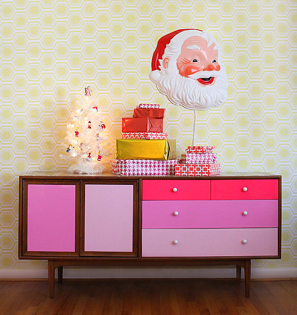 Colorful Christmas display