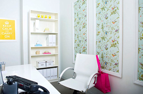Soothing wallpaper panels