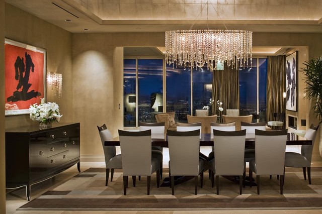 modern dining room chandelier