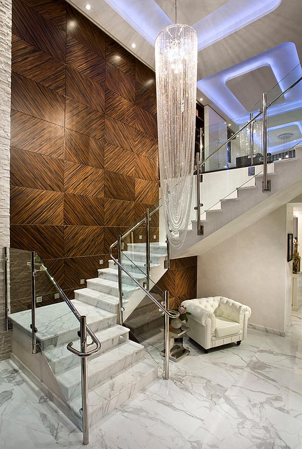 Awesome chandelier doubles as a striking sculptural addition