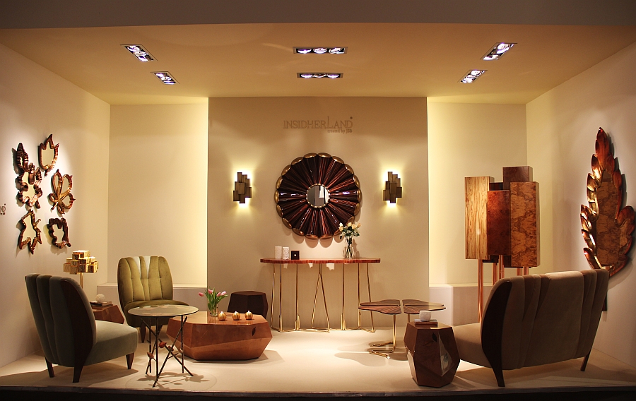 Inspiring Trees Wall and Table lamps on display