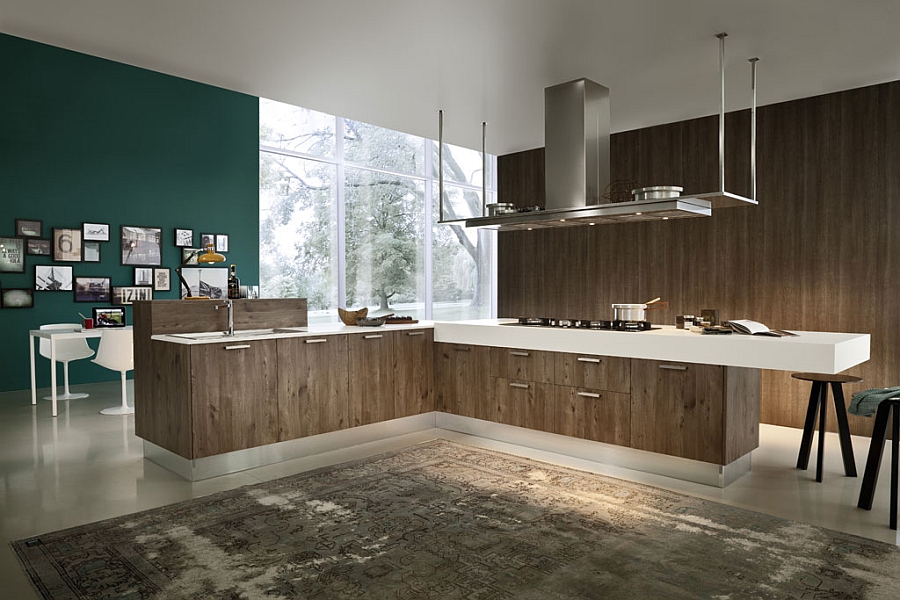Eko Eco-friendly kitchen from Pedini
