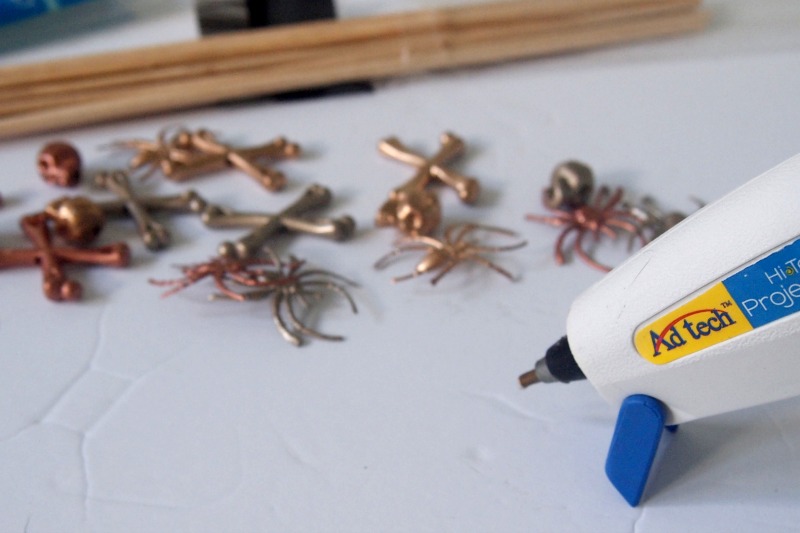 Creating Halloween Stir Stickes for the perfect, creepy party!