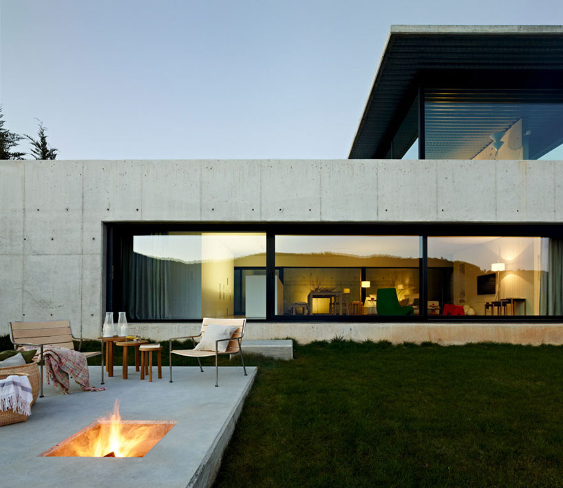 Lovely outdoor patio with river views