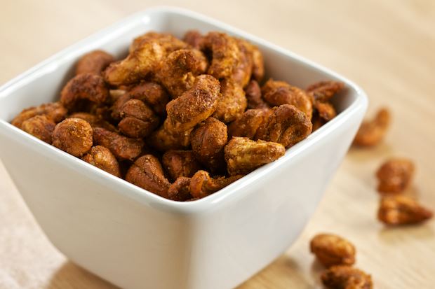 Curried cashews from GI 365