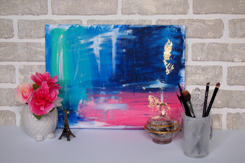 Gold Foil Painting DIY
