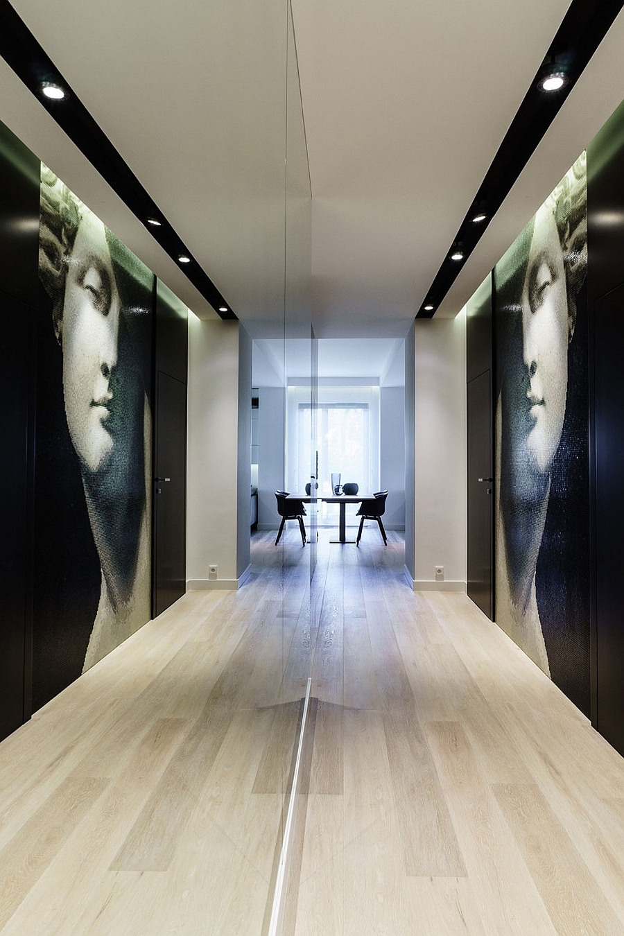 Imaginative wall murals inspired by greek mythology