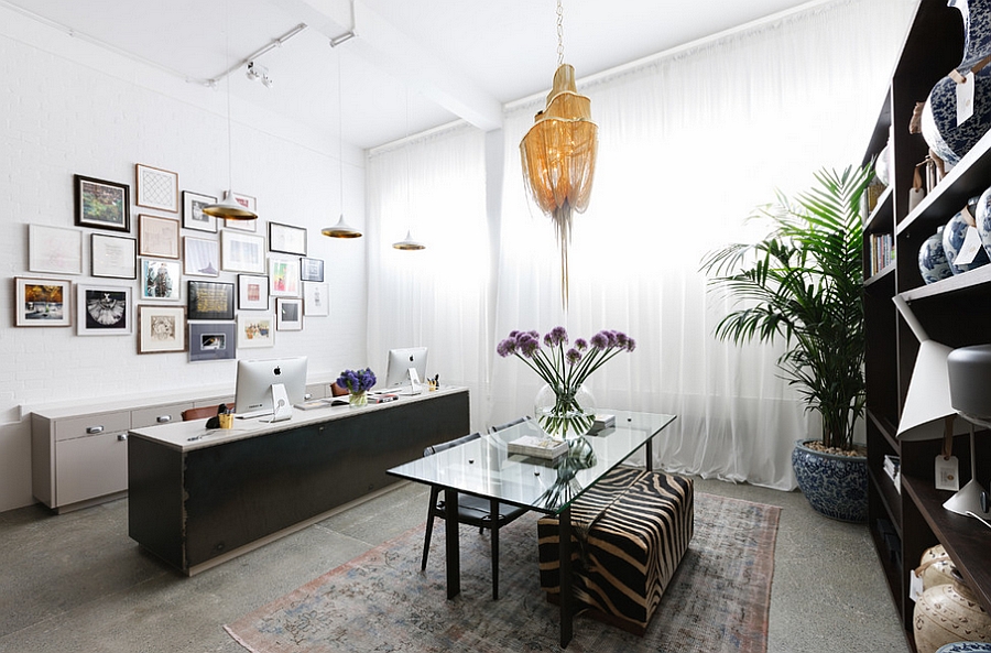 Stylish home office design for the contemporary home