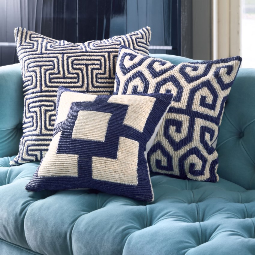New throw pillows from Jonathan Adler