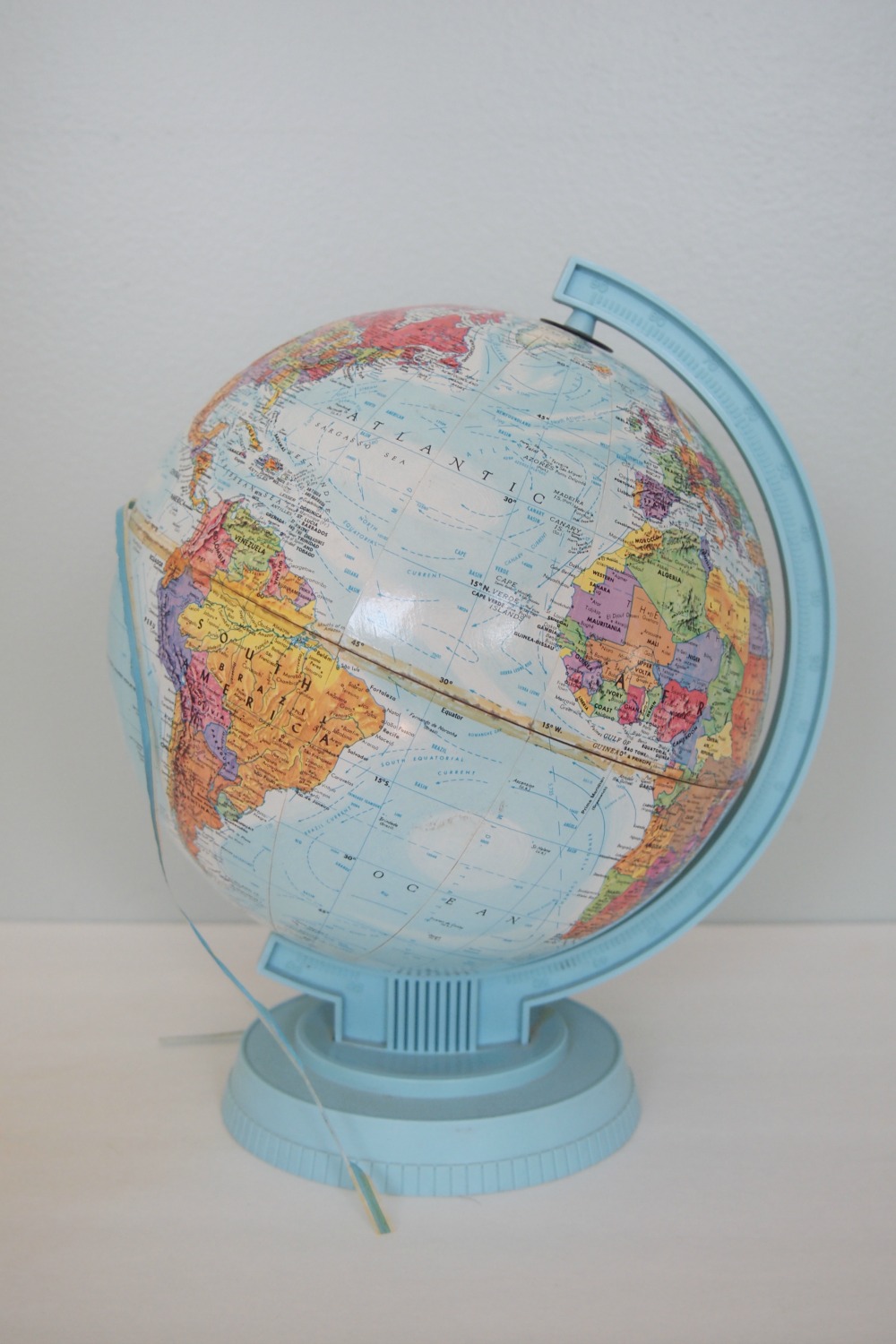 Globe before the makeover