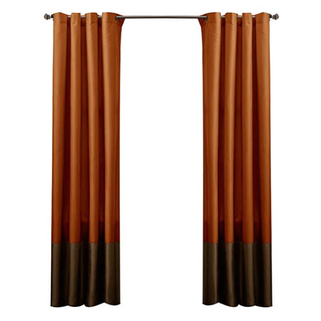 Rust Curtain Panels
