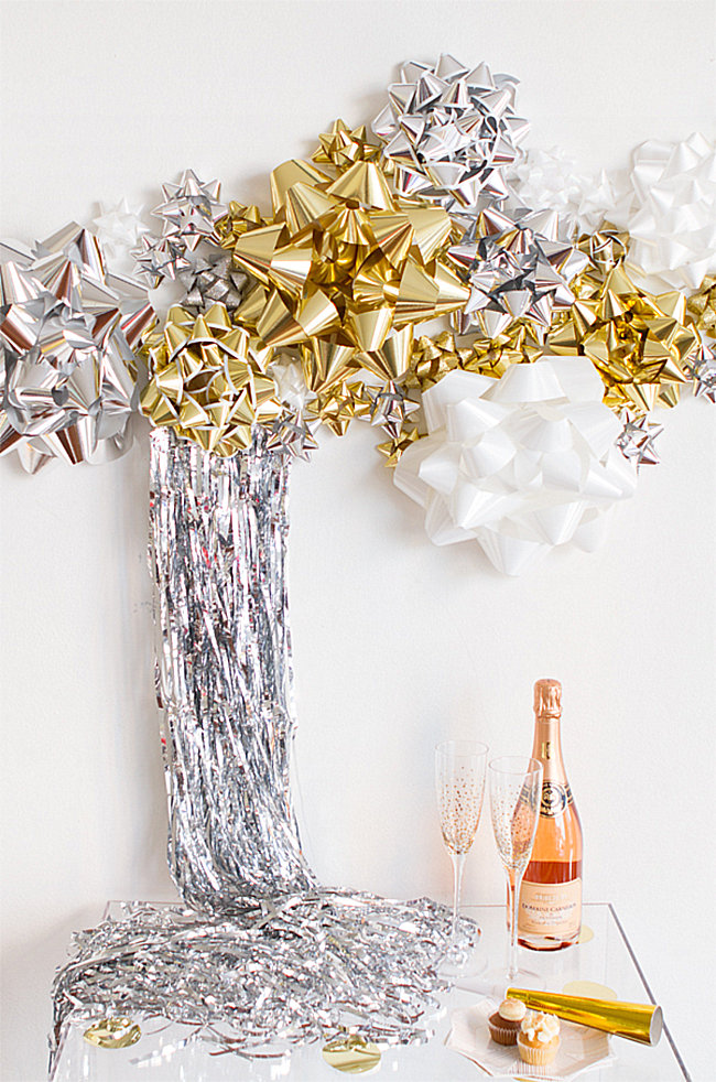 Gift bow wall from Oh Happy Day