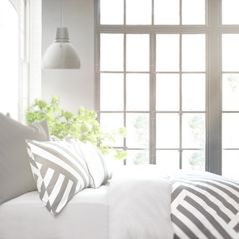 Geometric duvet cover from District 17