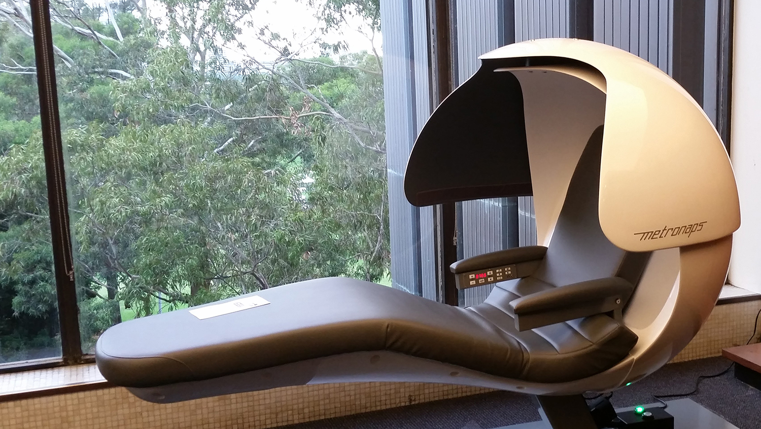 Napping pod at the University of Sydney