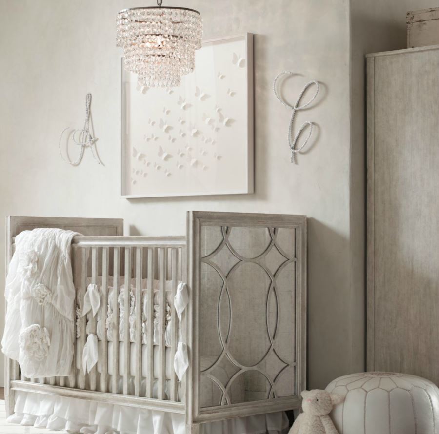 Wooden beaded letters from RH Baby & Child