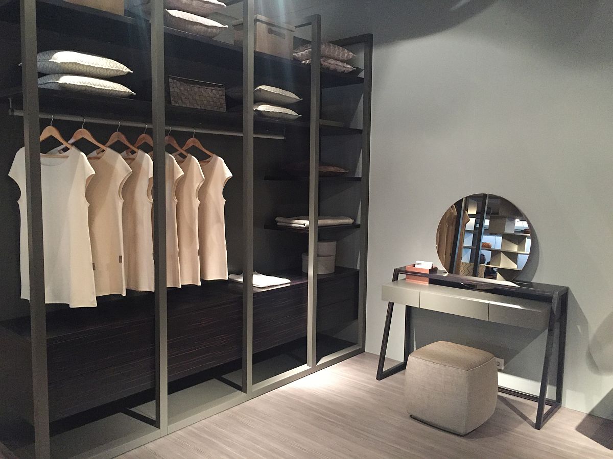 Sleek and ergonomic bedroom wardrobe from Vanguard Concept