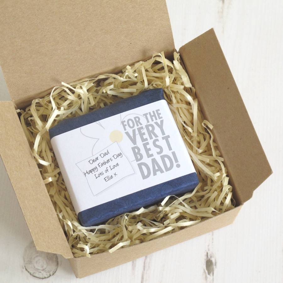 Personalized soap for Dad