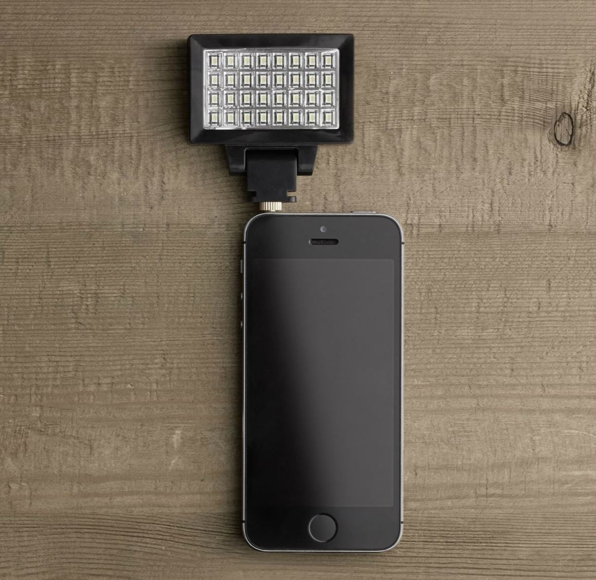 Phone power flash from Restoration Hardware