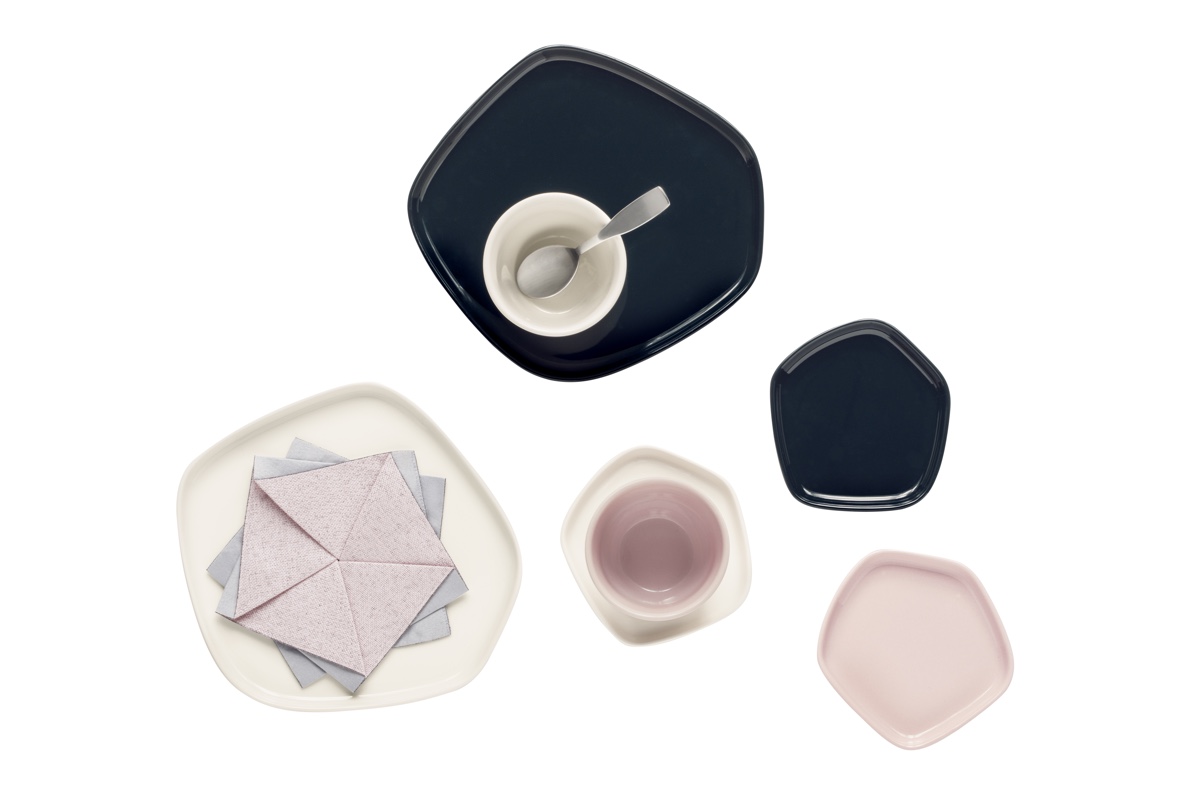 Iittala X Issey Miyake ceramics. Image © Fiskars Finland.