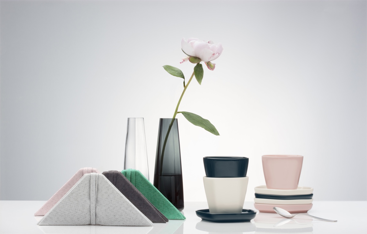 Iittala X Issey Miyake collection. Image © Fiskars Finland.