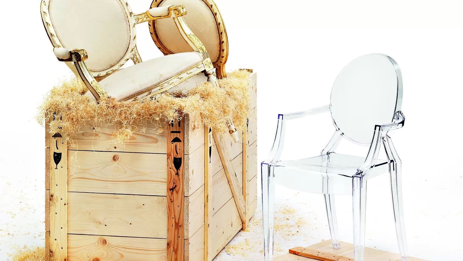 Louis Ghost Chair. Image via Space Furniture.